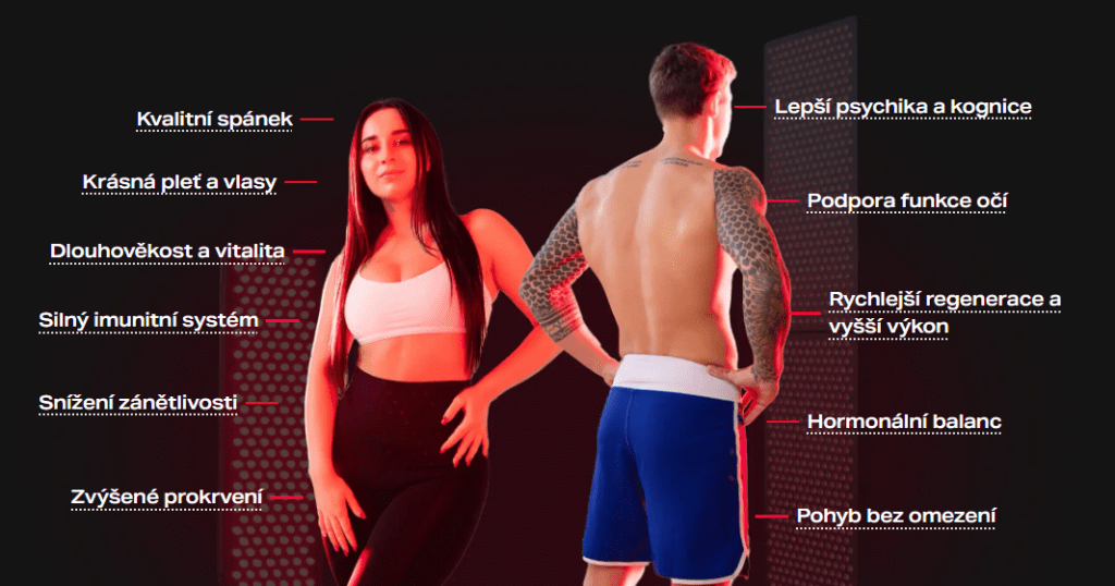 Valueras - Terapia červeným svetlom Bratislava, výhody Terapie červeným svetlom - Mitolight.cz