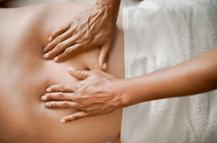 Valueras, masážny salón Bratislava - masáž brucha 