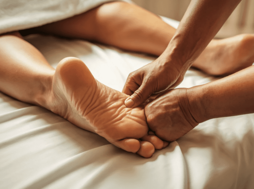 Valueras - lymfatická masáž nôh